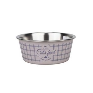 Miska nerez mačka FOOD CAT 400ml ružová Zolux