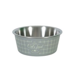 Miska nerez mačka FOOD CAT 400ml šedá Zolux