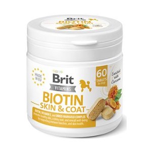 Brit Dog Vitamín Biotín Skin&Coat 120g (60tbl)