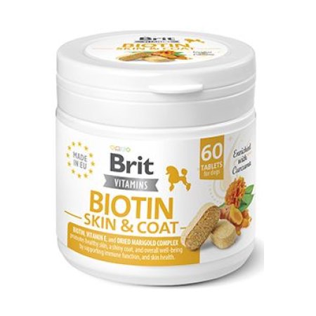 Brit Dog Vitamín Biotín Skin&Coat 120g (60tbl)