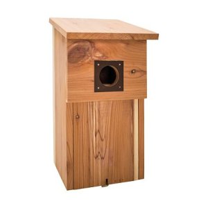 PetBuddy vtáčia búdka klasik, 14.5 x 16 x 28 cm, cédrové drevo