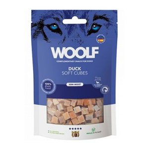 WOOLF pochúťka Soft Cubes Duck 100g