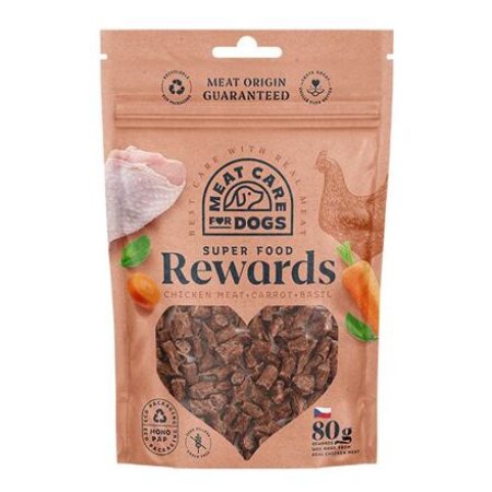 REWARDS DOG kuracie s mrkvou a bazalkou, 80 g