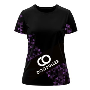 Dog Puller tričko čierne dámske M