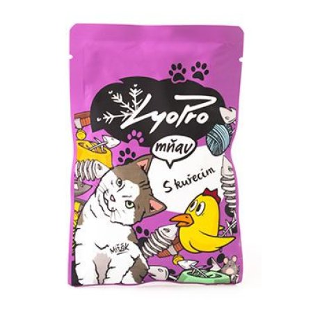 Lyopro CAT vrecko s kuracím mäsom 85g