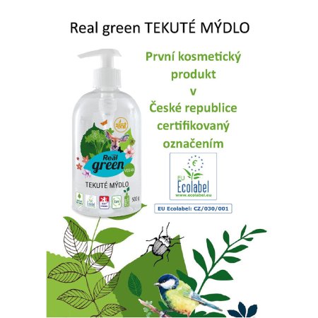 Real Green tekuté mydlo 500 g
