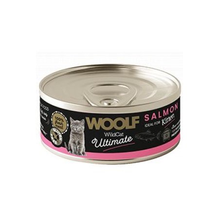 WOOLF Wildcat Ultimate konz Kitten Salmon pate 85g