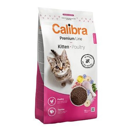 Calibra Cat Premium Line Kitten Poultry 10kg 