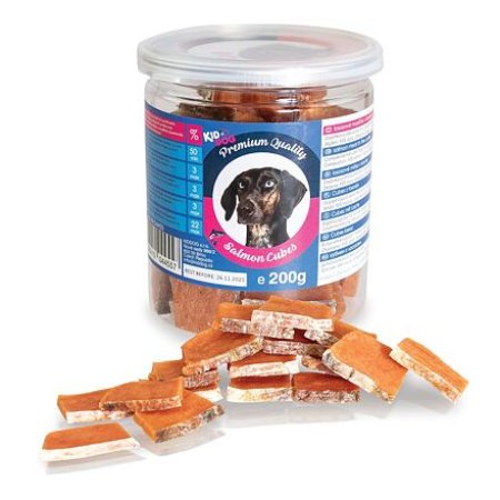 KIDDOG lososové mäsko v plátku - PREMIUM QUALITY 200 g dóza