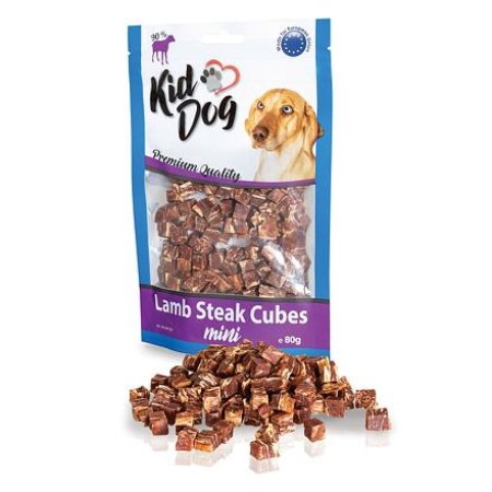 KIDDOG mini kocky z jahňacieho mäska 80 g