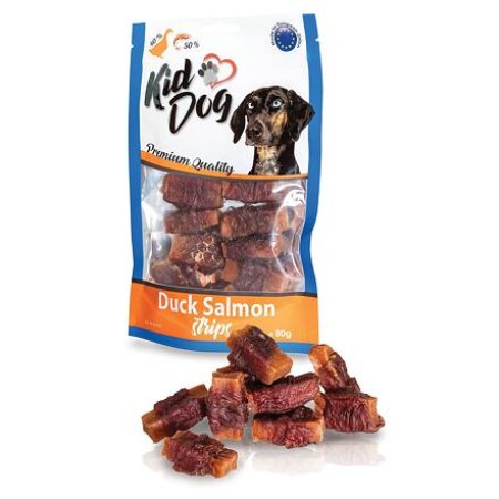 KIDDOG losos obalený kačacím mäskom 80 g