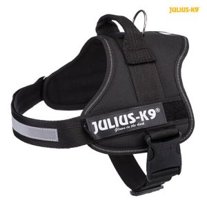 Julius-K9 silový postroj 0/ML 58-76 cm, - čierny