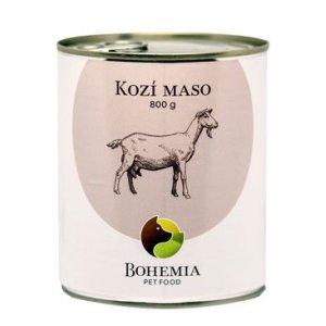 Bohemia Pet Food Kozie mäso vo vlastnej šťave 800 g