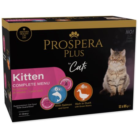 Kapsička Prospera Plus Kitten, 12x 85g