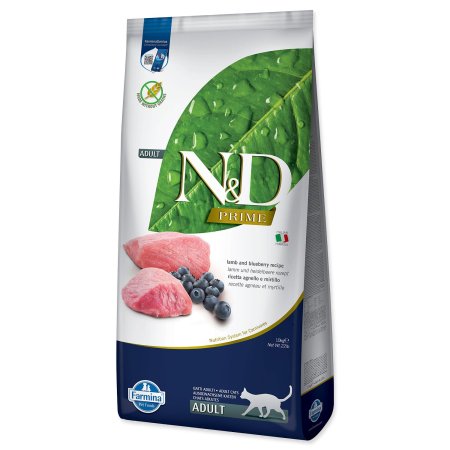 Krmivo N&D Cat Prime Lamb & Blueberry 10kg