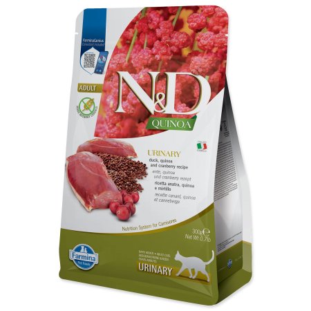 Krmivo N&D Cat Quinoa Urinary Duck 0,3kg