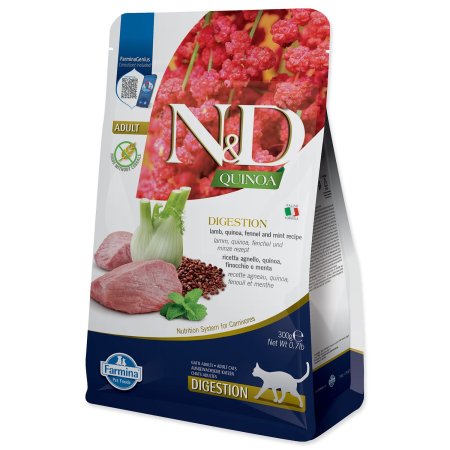 Krmivo N&D Cat Quinoa Digestion Lamb & Fennel 0,3kg