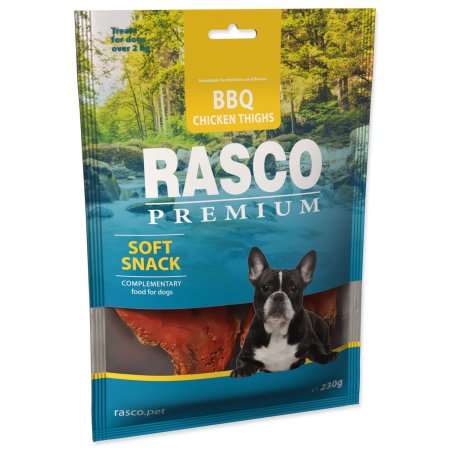 Pochúťka Rasco Premium BBQ Kuracie stehná 230g