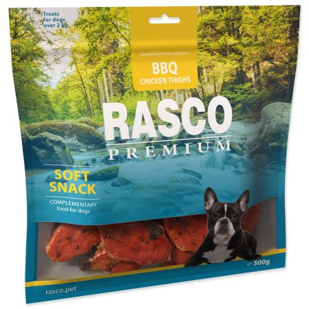 Pochúťka Rasco Premium BBQ Kuracie stehná 500g