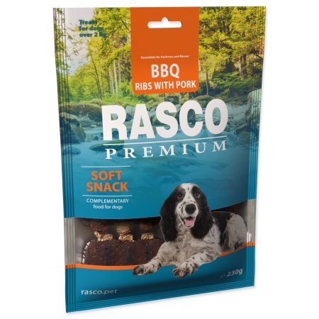 Pochúťka Rasco Premium BBQ Bravčová rebierka 230g