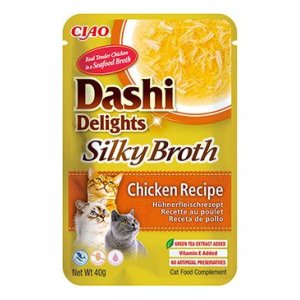 Chúru Cat Dashi Delights Silky Broth Chicken 40g