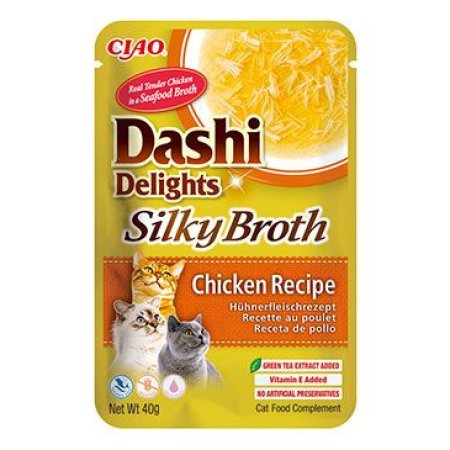 Chúru Cat Dashi Delights Silky Broth Chicken 40g