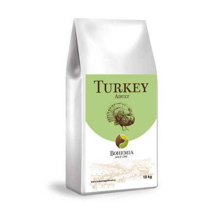 Bohémia Pet Food Wild Adult Turkey 10 kg