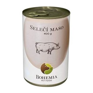 Bohemia Pet Food Selečie mäso vo vlastnej šťave 400 g