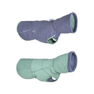 Obleček Hurtta Razzle-Dazzle Midlayer černica/zelená 55 (DOPREDAJ)