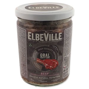Pohár Elbeville Dog Oral Cavity Care, hovädzie s pridaným harmančekom 440ml