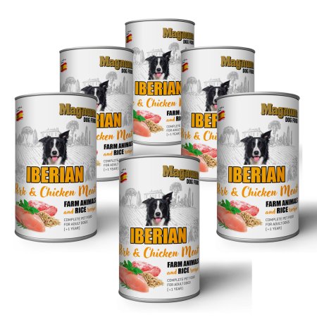 MAGNUM Pork & Chicken Meat 6 x 400g