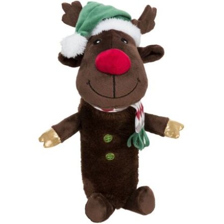 Xmas REINDEER, plyšový sob s pet fliaš vo vnútri, 45 cm