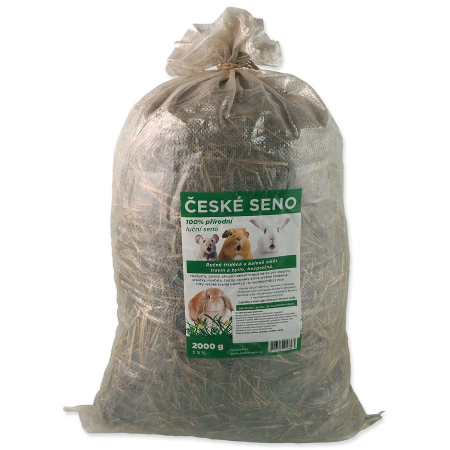 Seno české prírodné lúčne 2kg