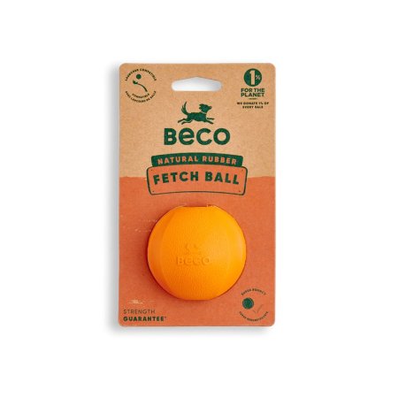 Beco Fetch Ball Hračka pre psov oranžová 6,5cm