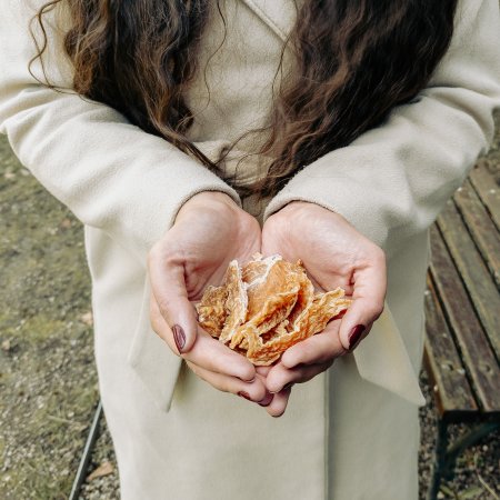 Čumák 100% kuracie stripsy, sušené (100 g)