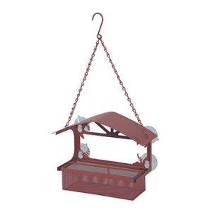 Krmítko vonkajšie WINDOW s prís. kov, červená Zolux