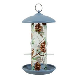 Kŕmidlo vonkajšie PINE kov, plast, modrá Zolux