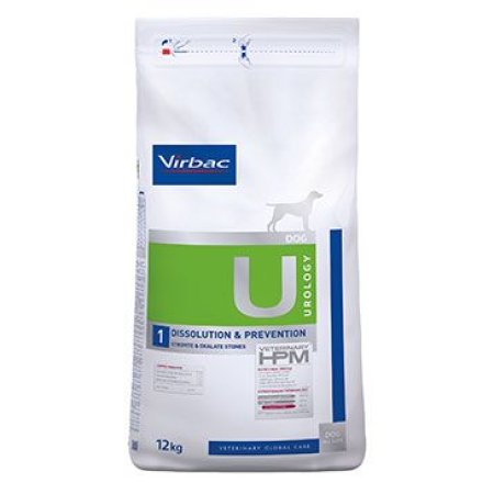Virbac VET HPM Dog Urology Dissolution & Prevention - U 12kg