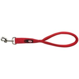 Krátke vodítko PREMIUM, M-XL: 37 cm/25 mm, červená