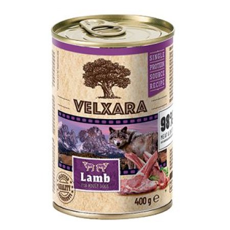 Velxara Paté Dog Adult Lamb 400g