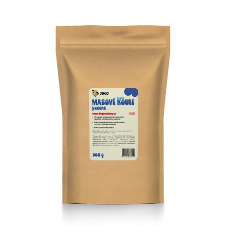 DINGO pečené mäsové gule hovädzie, 500g