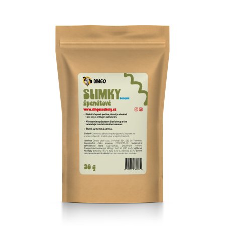 DINGO slimky so špenátom, 90g