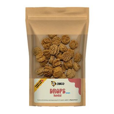 DINGO drops hovädzie bezlepkové, 90g