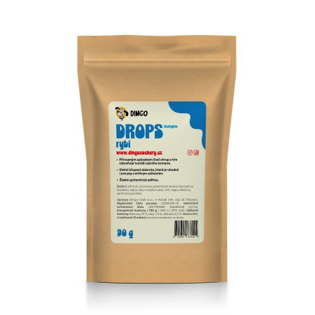 DINGO drops rybie bezlepkové, 90g
