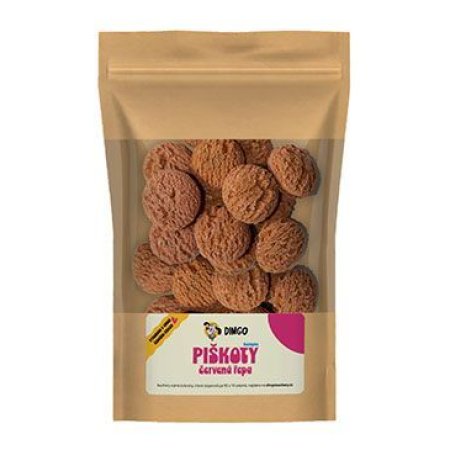 DINGO piškóty s červenou repou, 500g
