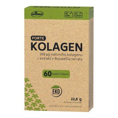 Vitar EKO Kolagen forte 60 kapslí