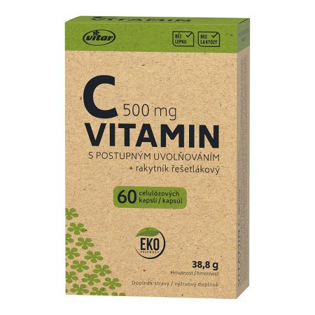 Vitar EKO Vitamin C 500 mg 60 kapslí