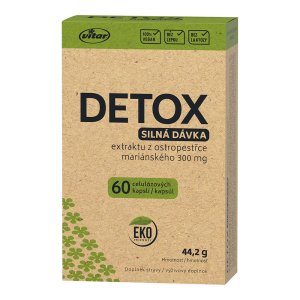 Vitar EKO Detox silná dávka 60 kapsúl