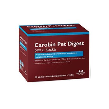 Carobin Pet Digest pre psov a mačky 30sáčků/150g