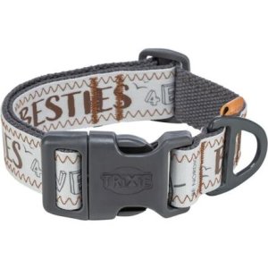BE NORDIC obojok extra široký, šedá, XS-S, 25-36 cm